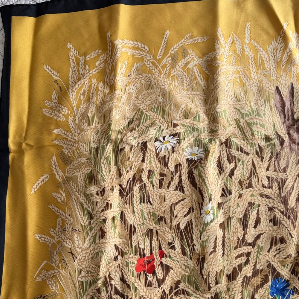 Hermes Les Bles Scarf - Picture 8 of 13